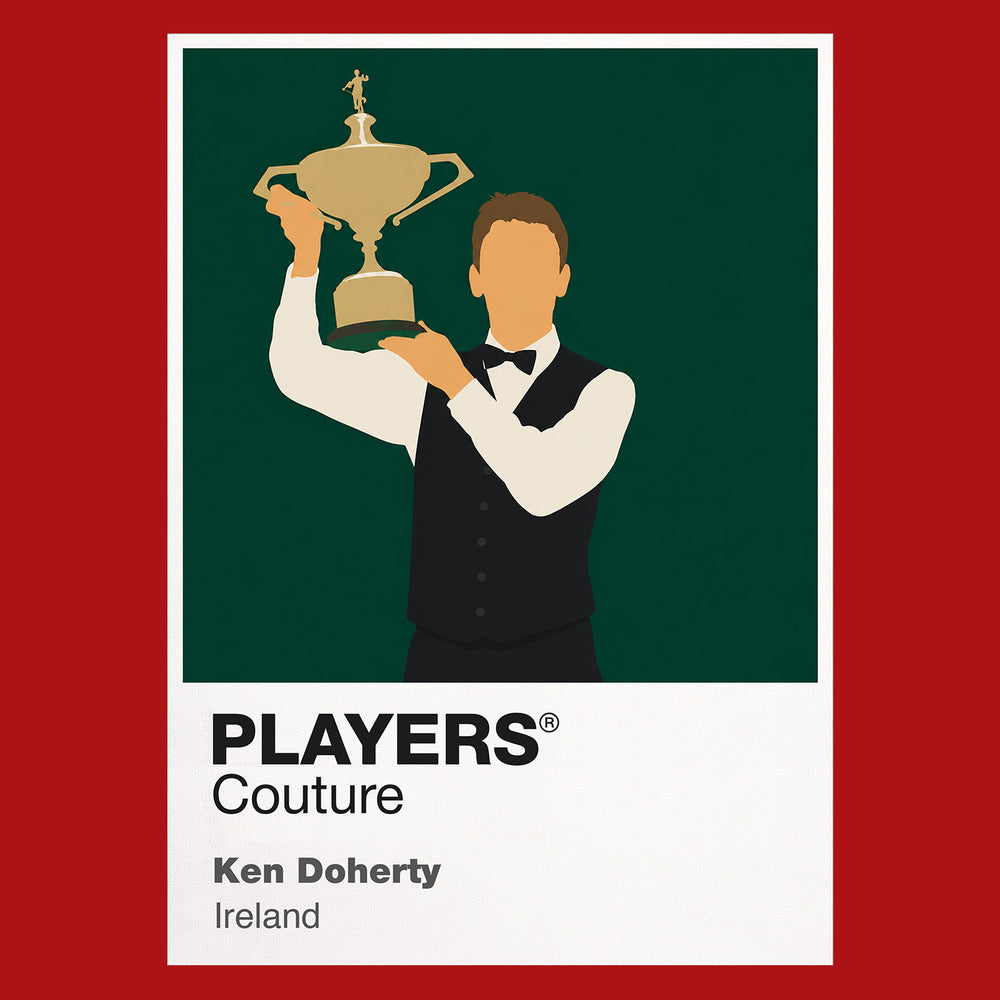 Ken Doherty Snooker Icon Frame Men's Hoodie