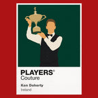 Ken Doherty Snooker Icon Frame Men's Hoodie