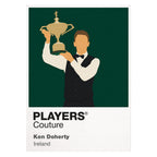 Ken Doherty Snooker Icon Frame Men's Hoodie