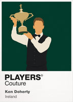 Ken Doherty Snooker Icon Frame Men's Hoodie