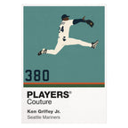 Ken Griffey Jr Mariners Catch Baseball Icon Frame - Icon Design