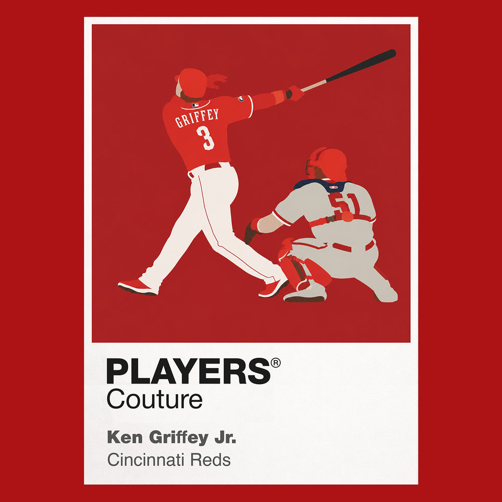 Ken Griffey Jr Reds Baseball Icon Frame - Icon Design