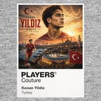 Kenan Yildiz Turkey Atlas Frame artwork by Players Couture