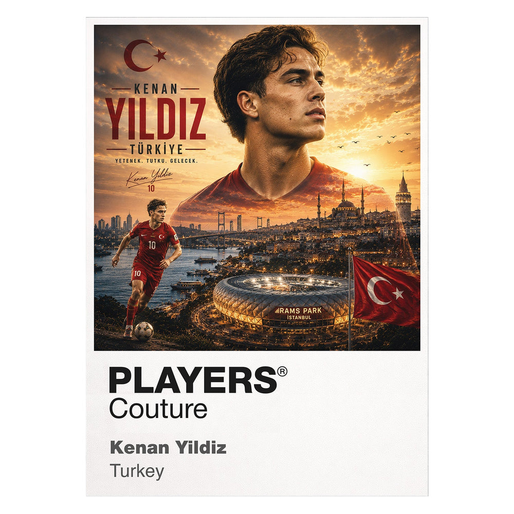 Kenan Yildiz Turkey Atlas Frame artwork by Players Couture