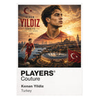 Kenan Yildiz Turkey Atlas Frame artwork by Players Couture