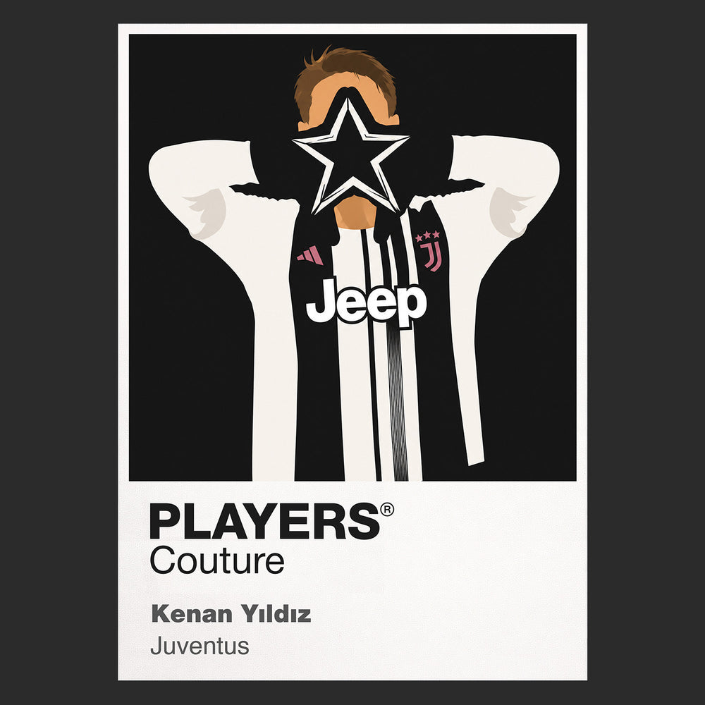 Kenan Yildiz Juventus Icon Frame Men's T-Shirt