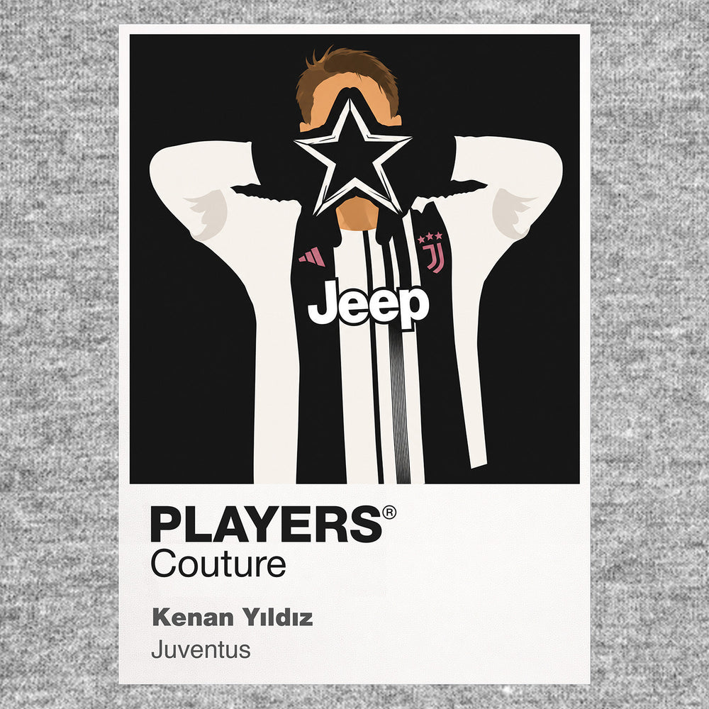 Kenan Yildiz Juventus Icon Frame Men's T-Shirt