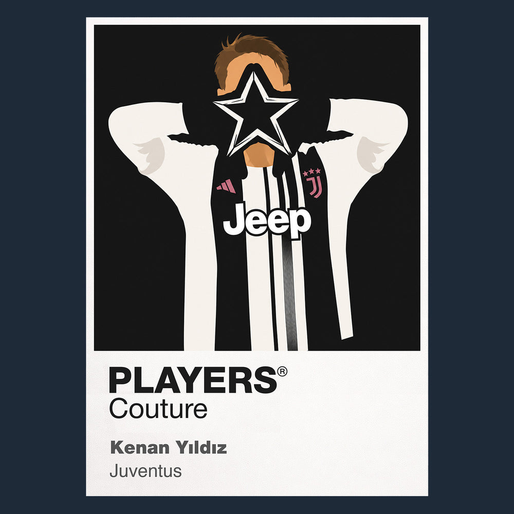 Kenan Yildiz Juventus Icon Frame Men's T-Shirt