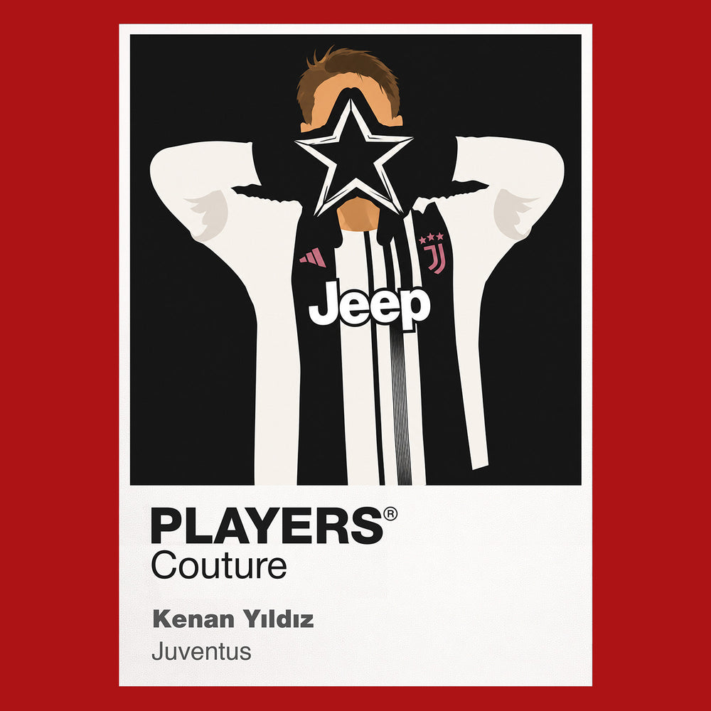 Kenan Yildiz Juventus Icon Frame Men's T-Shirt