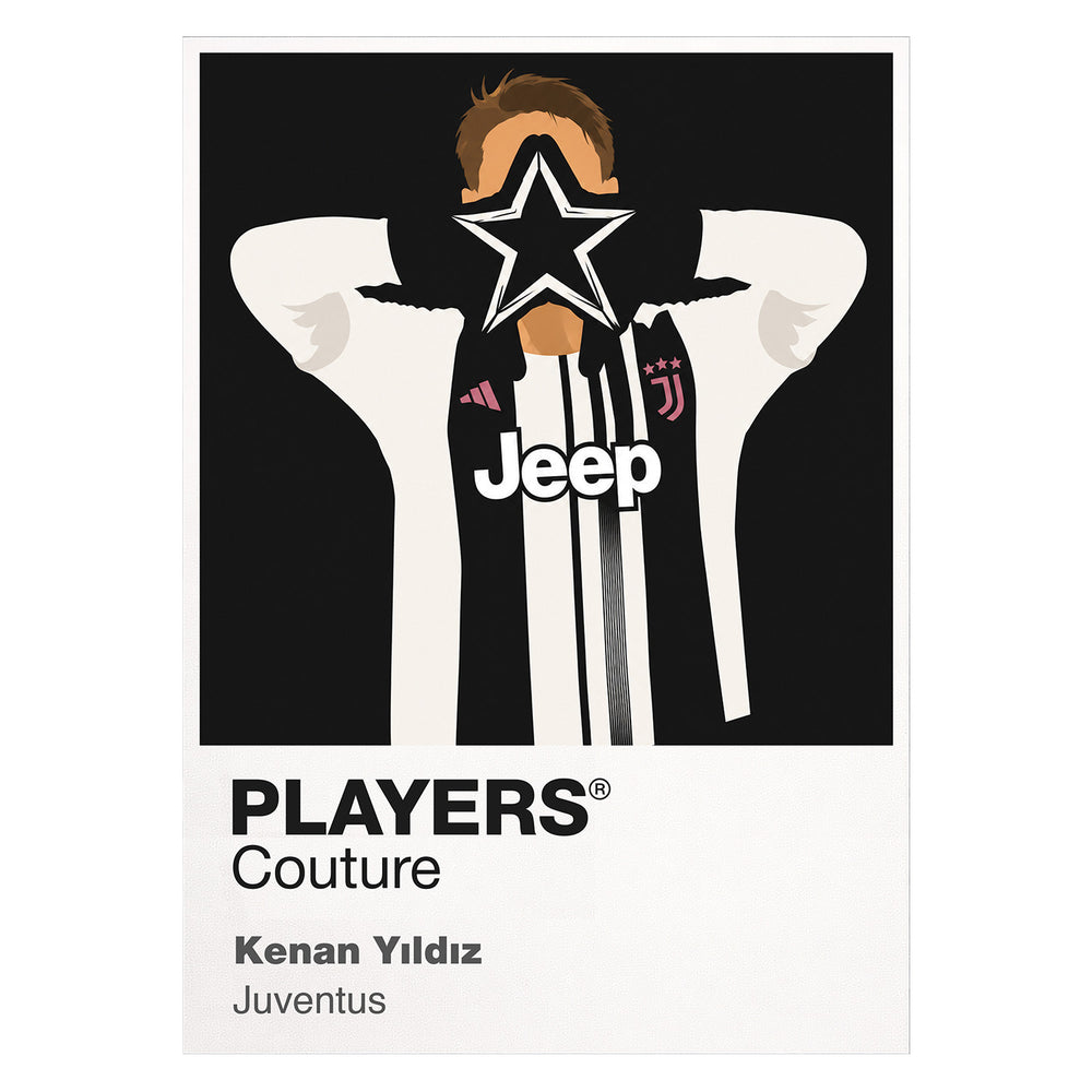 Kenan Yildiz Juventus Icon Frame Men's T-Shirt