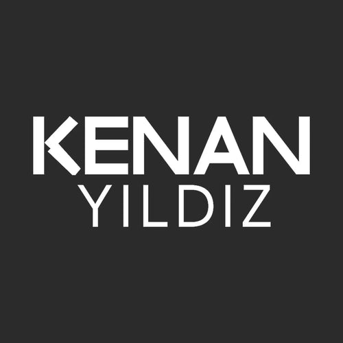 Kenan Yildiz Logo Men's T-Shirt – black close-up detail shot of the Kenan Yildiz Players Couture logo design