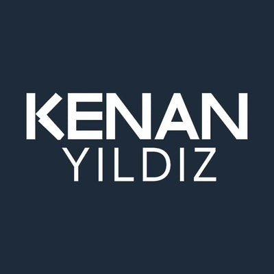 Kenan Yildiz Logo Men's T-Shirt – navy close-up detail shot of the Kenan Yildiz Players Couture logo design