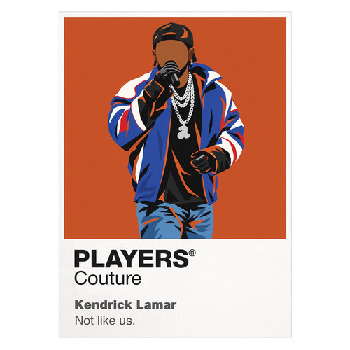 Kendrick Lamar the focused Compton-to-GNX visual identity of Kendrick Lamar Icon Frame artwork on white