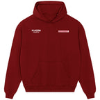Kennedy Logo Players Couture Men's Casual Hoodie Red