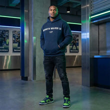 Kenneth Walker III Players Couture Men's Casual Hoodie - Navy / S | American Football, Hoodies, Men's, Name Collection, Seattle Seahawks