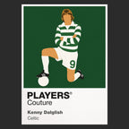 Kenny Dalglish 2 Celtic Men's Hoodie - Black