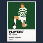 Kenny Dalglish 2 Celtic Men's Hoodie - Navy