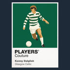 Kenny Dalglish Celtic Icon Frame — Navy