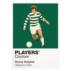 Kenny Dalglish Celtic Icon Frame — White