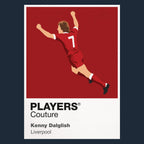 Kenny Dalglish Europe Liverpool Men's T-Shirt - Navy