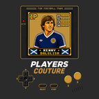 Kenny Dalglish 1P 8-Bit t-shirt retro gaming design by Players Couture