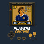 Kenny Dalglish 1P 8-Bit t-shirt retro gaming design by Players Couture