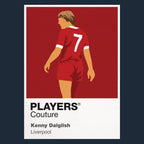 Kenny Dalglish Liverpool 2 Icon Frame Men's T-Shirt