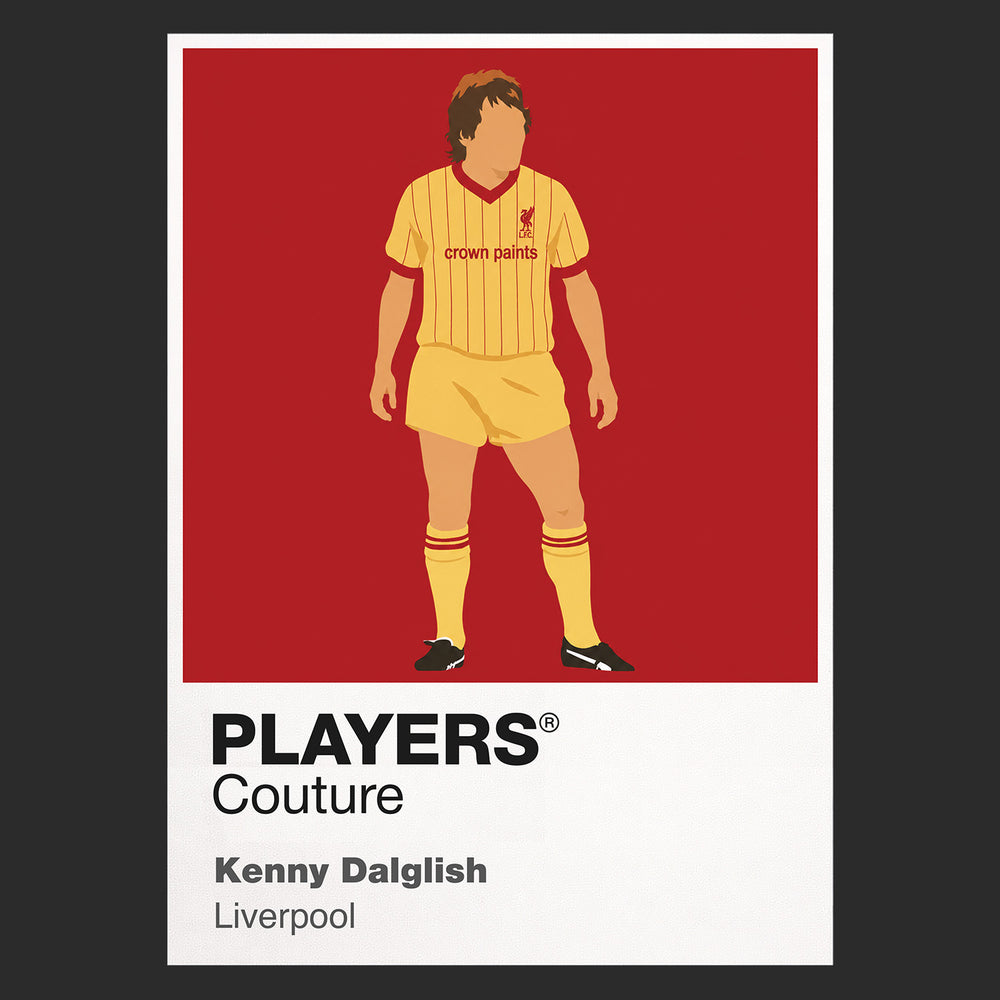 Kenny Dalglish Liverpool 3 Icon Frame Men's T-Shirt