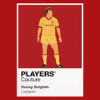 Kenny Dalglish Liverpool 3 Icon Frame Men's T-Shirt
