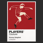 Kenny Dalglish Liverpool 4 Icon Frame Men's T-Shirt