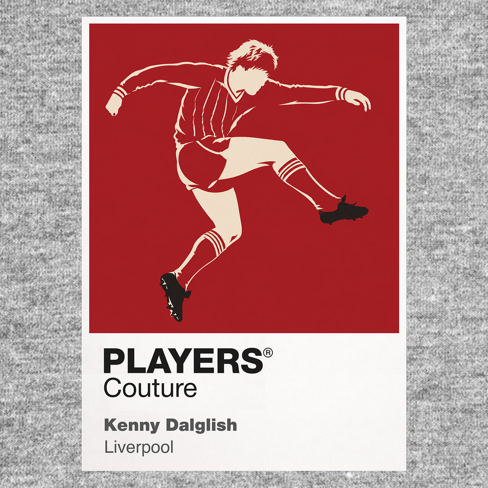 Kenny Dalglish Liverpool 4 Icon Frame Men's T-Shirt
