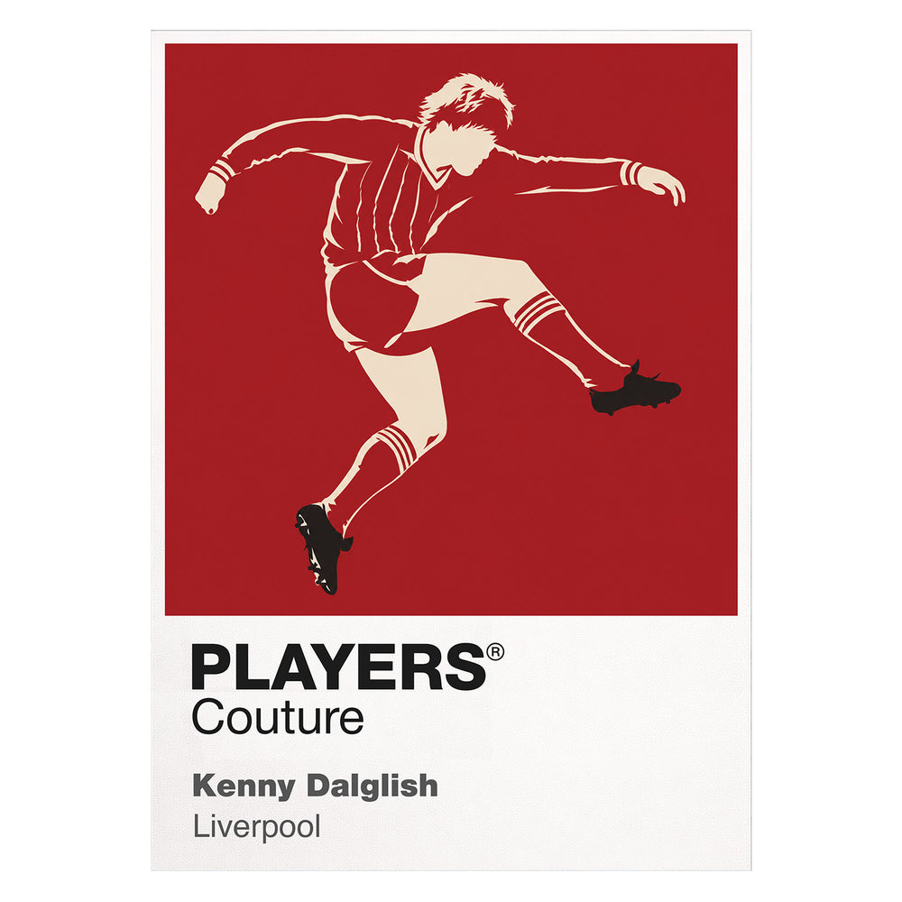 Kenny Dalglish Liverpool 4 Icon Frame Men's T-Shirt