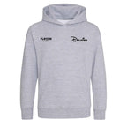 Kenny Dalglish hoodie – grey kids' hoodie featuring the Kenny Dalglish Players Couture logo