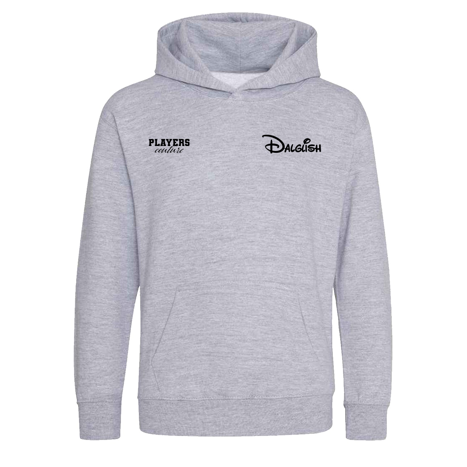 Kenny Dalglish Logo Players Couture Kids Hoodie Gray