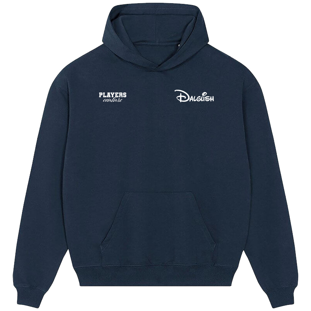 Kenny Dalglish Logo Players Couture Men's Casual Hoodie Navy