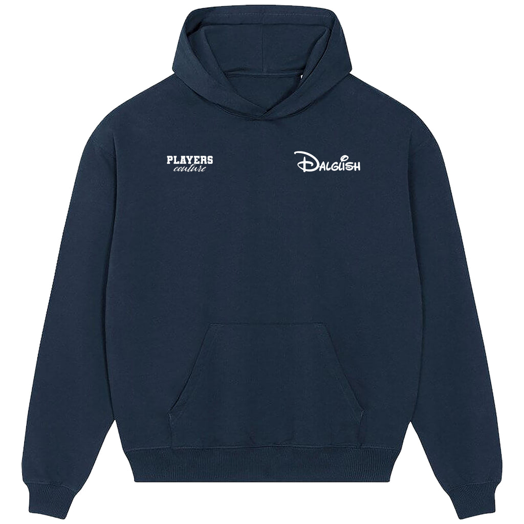 Kenny Dalglish Logo Players Couture Men's Casual Hoodie Navy