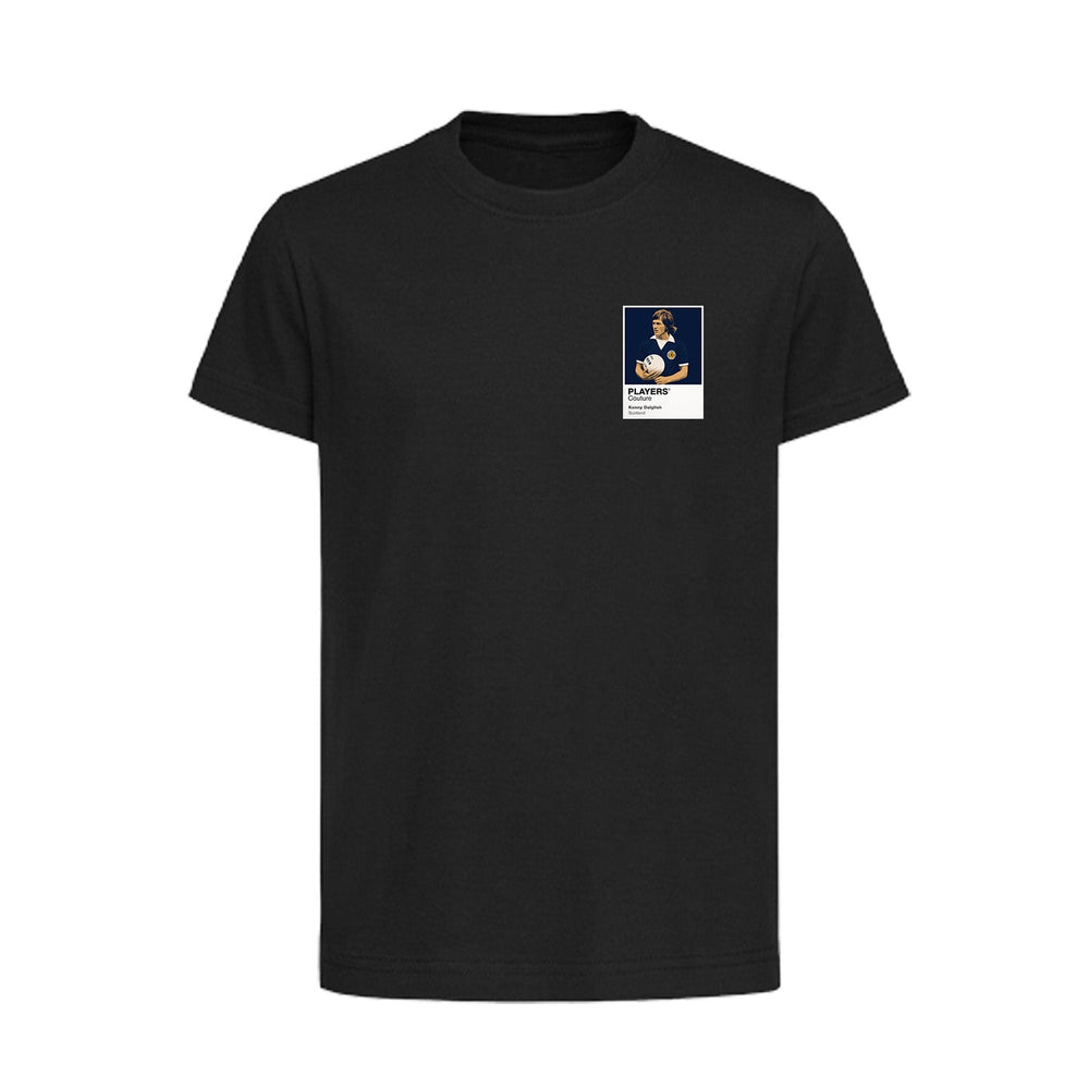 Kenny Dalglish Players Couture Kids Black T-Shirt