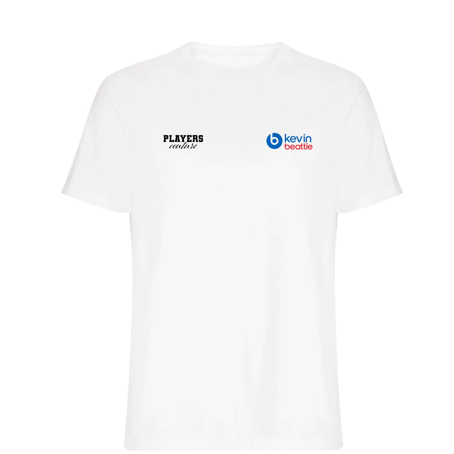 Kevin Beattie Logo Players Couture Men's T-Shirt White
