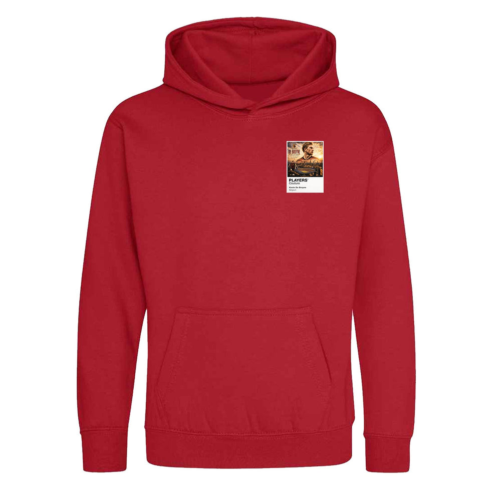 Kevin De Bruyne Belgium Atlas Frame White kids hoodie by Players Couture