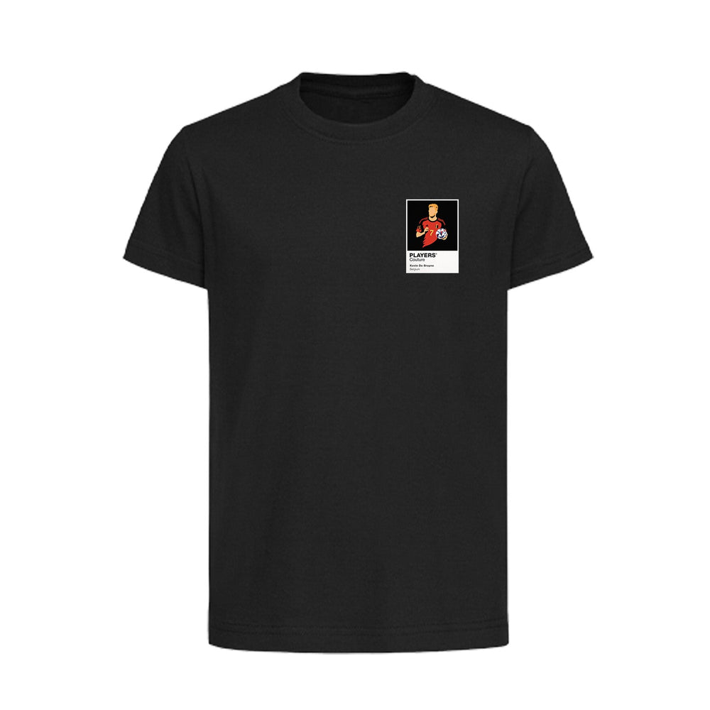 Kevin De Bruyne Players Couture Kids Black T-Shirt