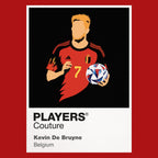 Kevin De Bruyne Players Couture Frame Red