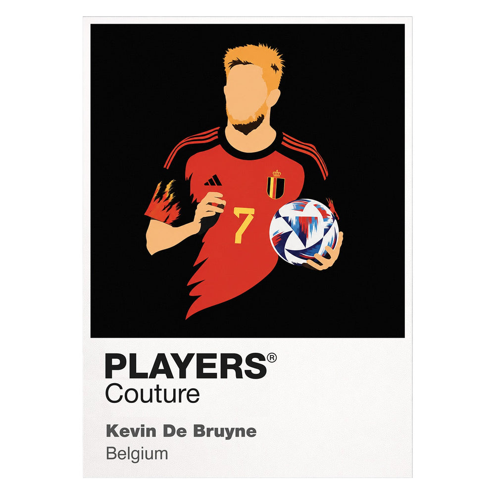 Kevin De Bruyne Players Couture Frame White