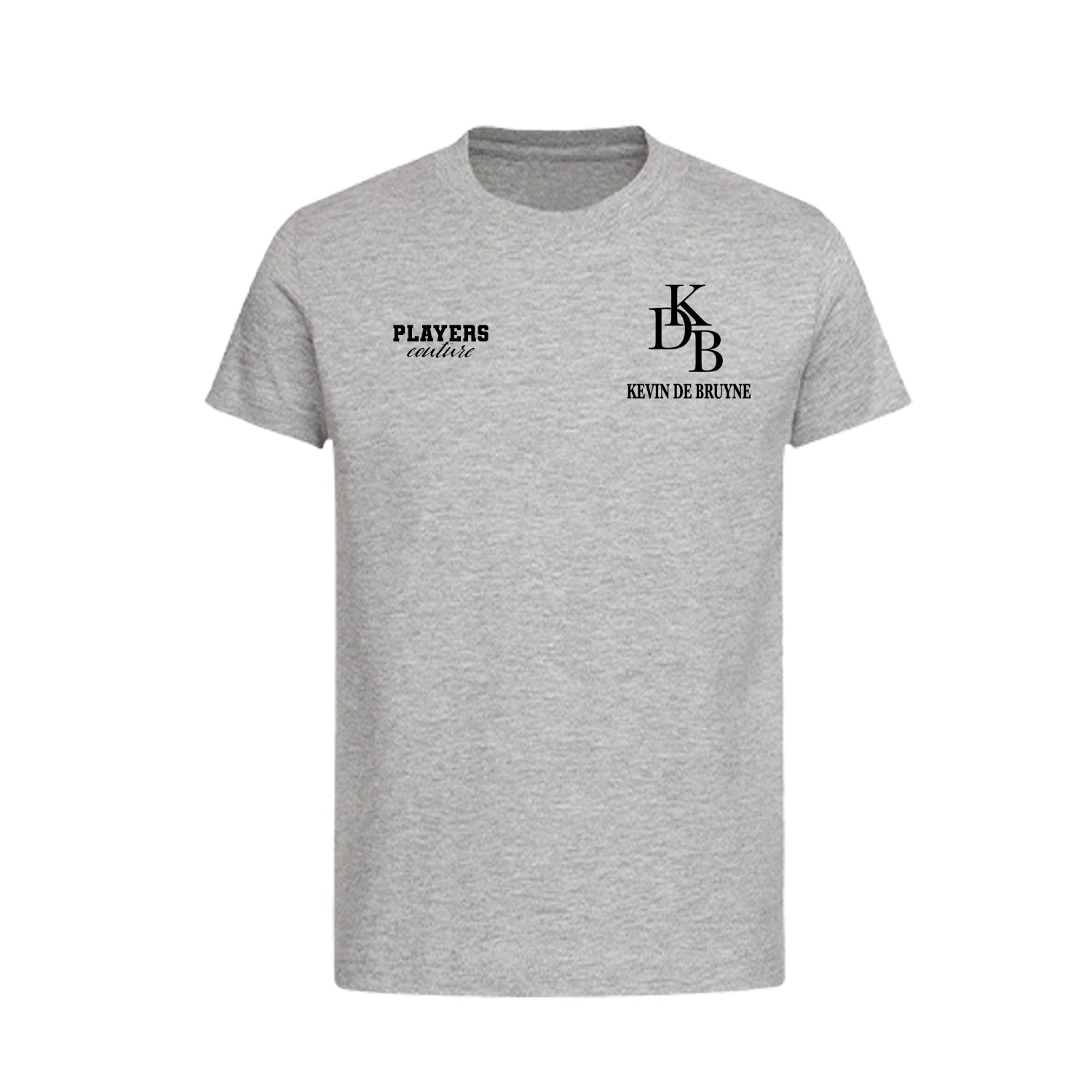 Kevin De Bruyne Logo Players Couture Kids T-Shirt Gray