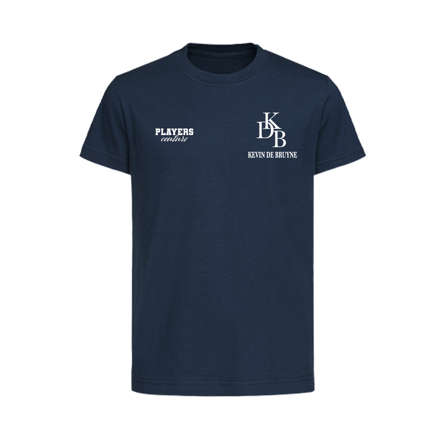 Kevin De Bruyne Logo Players Couture Kids T-Shirt Navy