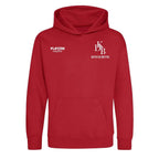 Kevin De Bruyne hoodie – red kids' hoodie featuring the Kevin De Bruyne Players Couture logo