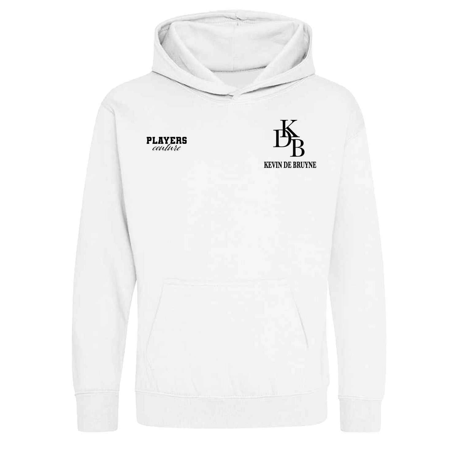 Kevin De Bruyne Logo Players Couture Kids Hoodie White