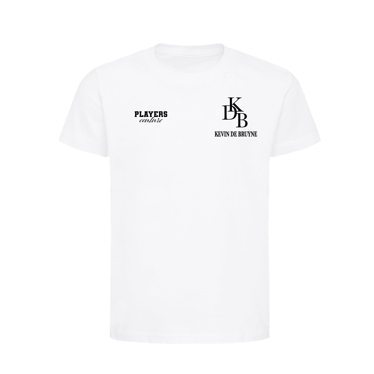 Kevin De Bruyne Logo Players Couture Kids T-Shirt White