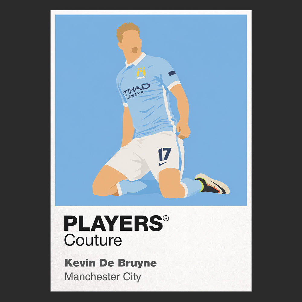 Kevin De Bruyne Manchester United Icon Frame — Black