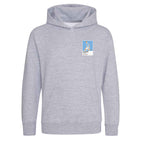 Kevin De Bruyne Manchester City Icon Frame Kids Hoodie — Gray