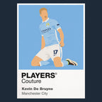 Kevin De Bruyne Manchester United Icon Frame — Navy